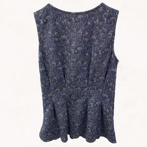 Anthropologie Eva Franco Shimmer Blouse / Top